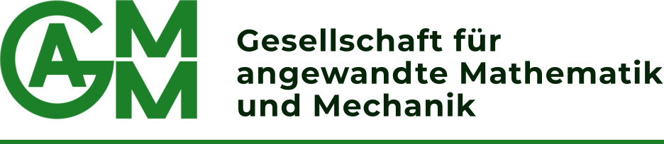 Gesellschaft für Angewandte Mathematik und Mechanik logo